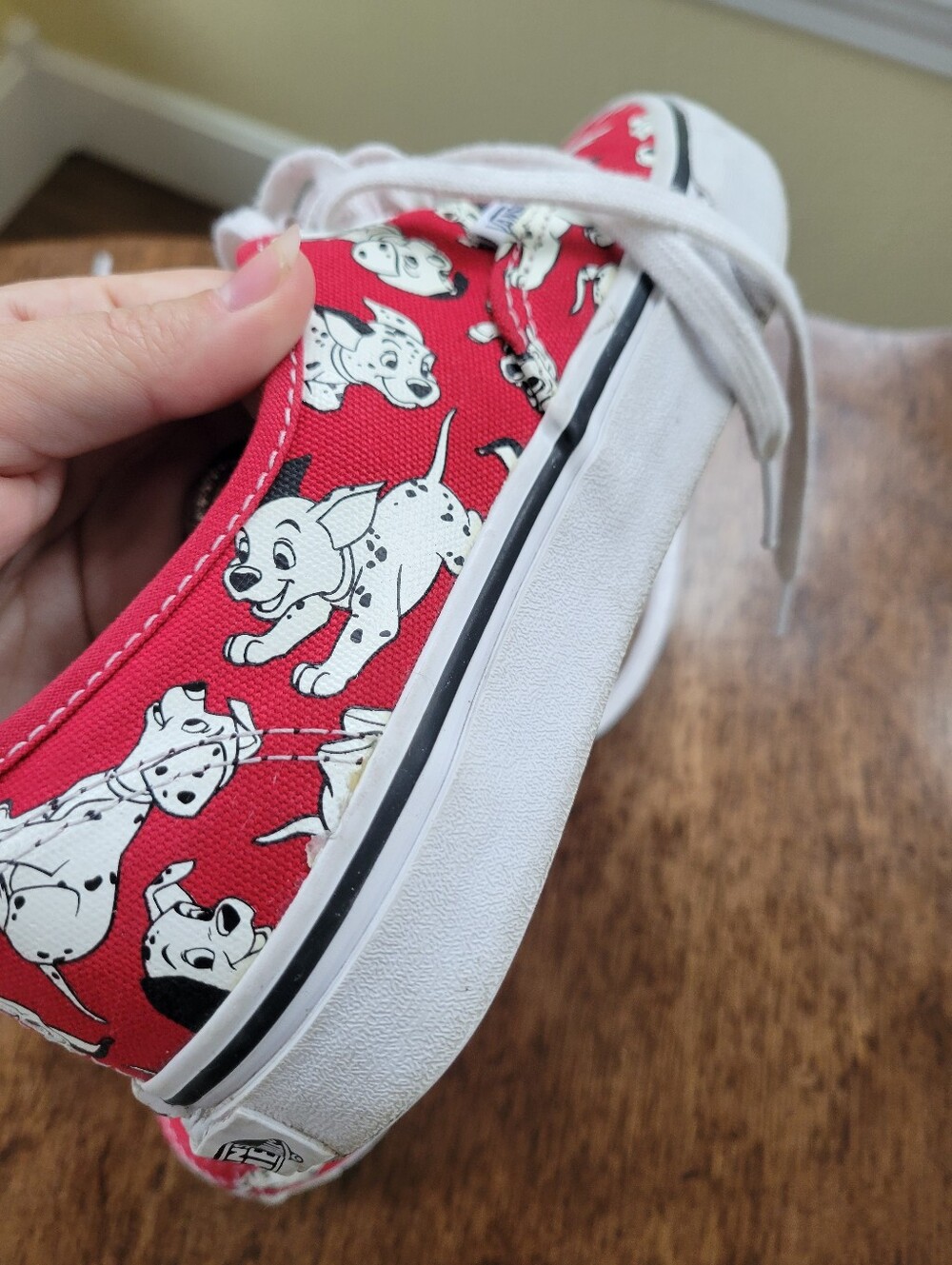 Vans Disney 101 Dalmatians Print Canvas Sneakers - Picture 3 of 11